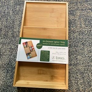 Bamboo, In-Drawer Spice Tray